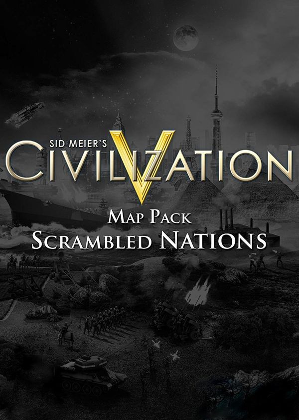 Sid Meier's Civilization V - Scrambled Nations Map Pack (DLC) Steam Key EUROPE