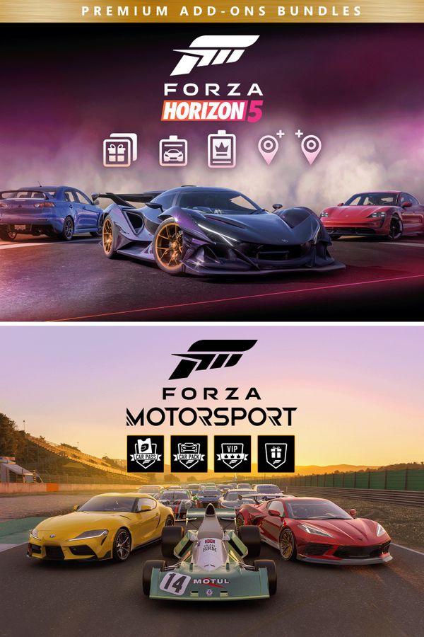 Forza Motorsport and Forza Horizon 5 Premium Add-Ons Bundle (DLC) PC/XBOX LIVE Key EUROPE