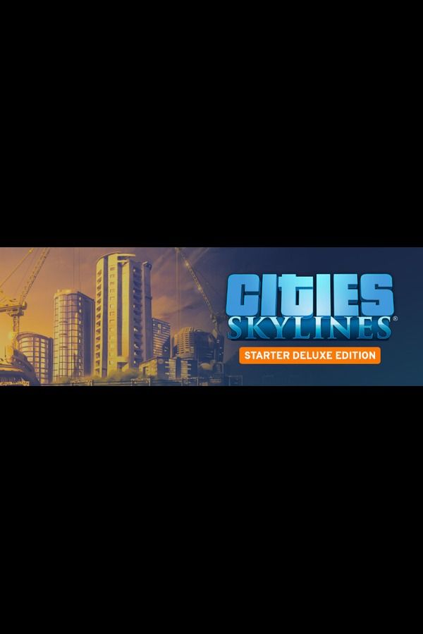 Cities Skylines Starter Deluxe Edition Steam Key (PC) EUROPE