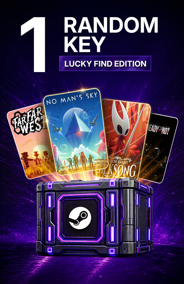 1 Random Steam key - LUCKY FIND - Steam Key GLOBAL