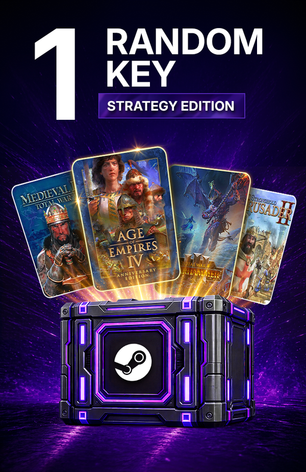 1 Random Steam key - STRATEGY - Steam Key GLOBAL