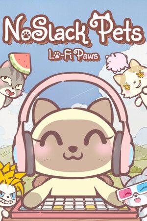 NoSlack Pets: Lo-Fi Paws Steam Key (PC) GLOBAL