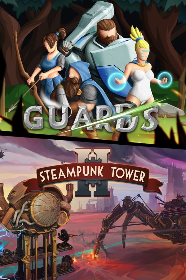 Strategy Bundle: Steampunk Tower 2 & Guards XBOX LIVE Key EUROPE