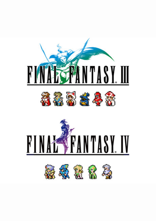Final Fantasy III & Final Fantasy IV Double Pack Steam Key (PC) GLOBAL
