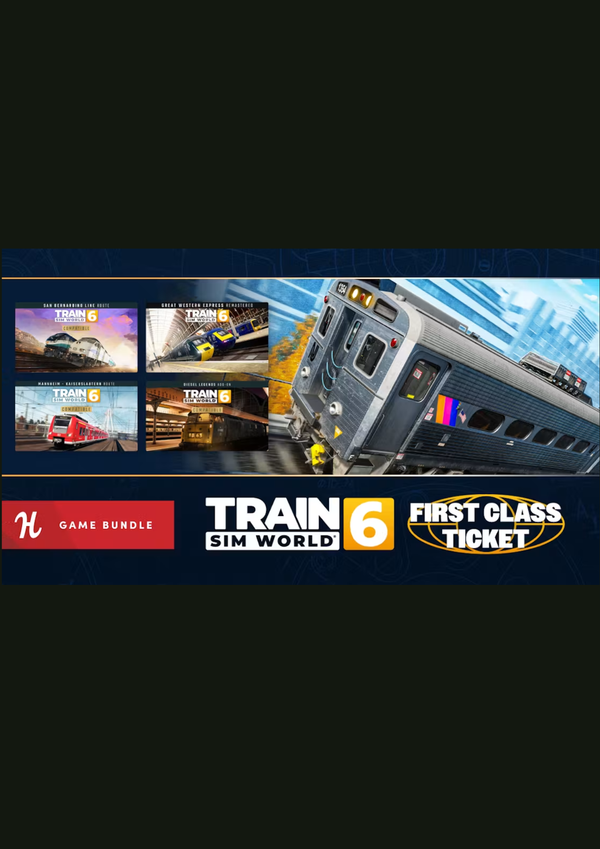 Train Sim World 6: First Class Ticket Bundle - Tier 1 + 2 Steam Key (PC) GLOBAL