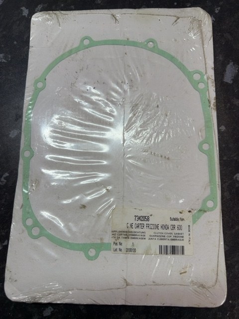 Honda CBR 600 900 CBF 600 Clutch Cover Gasket Athena 7342058 New Old Stock