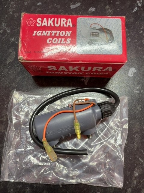 Hi Level 713892 12V AC Single Ignition Coil Yamaha DT125 SR125 SR250 RD250 NOS