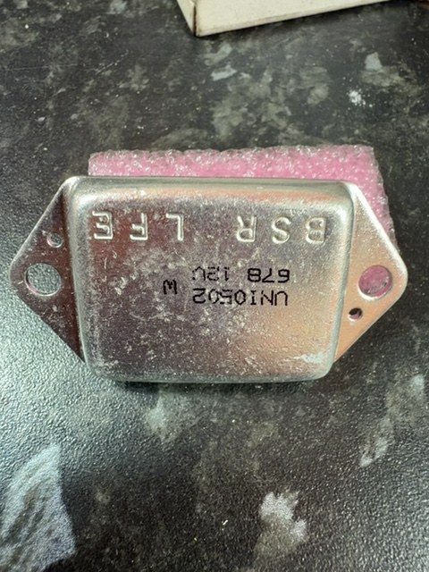 Woodauto VRG 4673 Alternator Voltage Regulator 12V New Old Stock