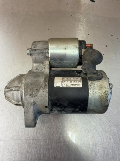 Hitachi Starter Motor S114-651A 12V for Yanmar L100 L70 Diesel Engine