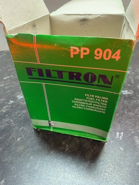 Filtron Fuel Filter PP 904 Spin-On Diesel Filter New Old Stock