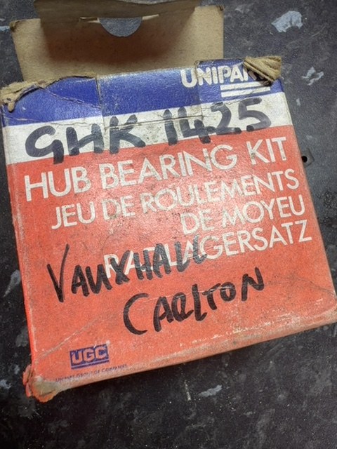 Unipart Hub Bearing Kit GHK 1425 Vauxhall Carlton Opel Omega Rear 72mm NOS