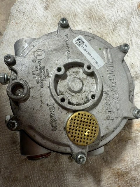 IMPCO Model J JB LPG Vaporiser Pressure Regulator