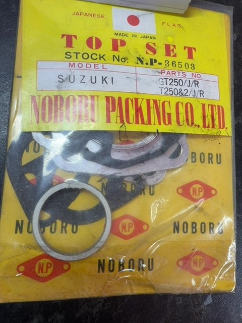 Noboru Top End Gasket Set Suzuki GT250 T250 N.P-36503