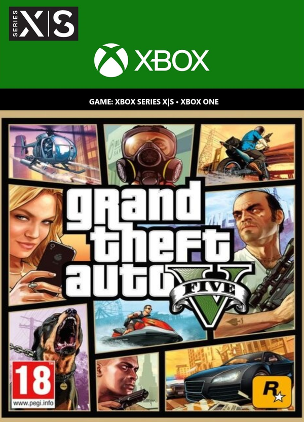 Grand Theft Auto V (Xbox One & Xbox Series X|S) Key  EUROPE