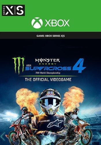Monster Energy Supercross - The Official Videogame 4 (Xbox Series X|S) Xbox Live Key EUROPE