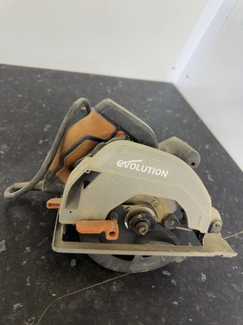 Evolution R165CCSL 165mm TCT Multi-Material Circular Saw 110V - Boxed