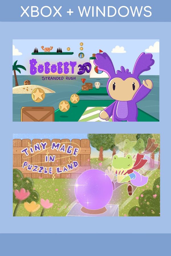 Bobobby 3D: Stranded Rush / Tiny Mage in Puzzle Land (Bundle) XBOX LIVE Key EUROPE