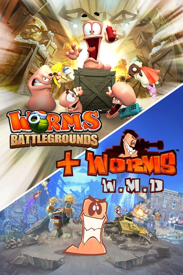 Worms: Battlegrounds + Worms W.M.D XBOX LIVE Key EUROPE