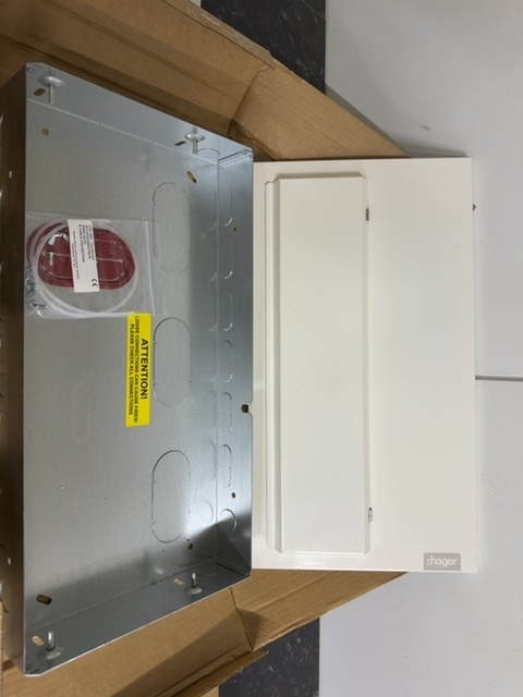 Hager VMLF120 20 Way 100A Flush Consumer Unit - New